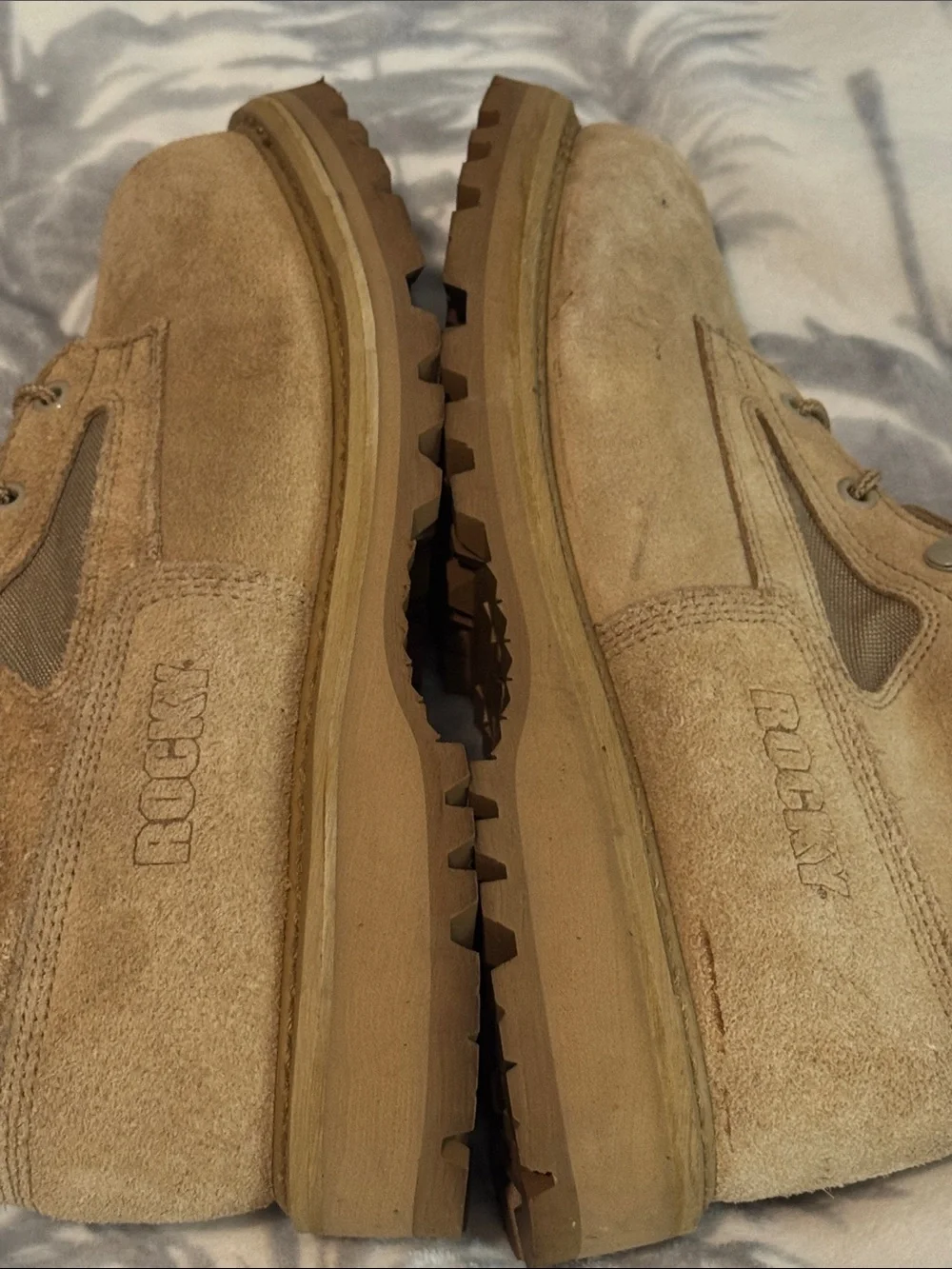 ROCKY US Army Desert Tan Hot Weather Combat Boots